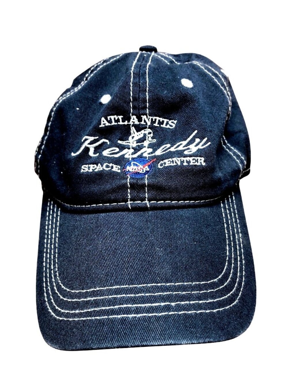 PRAIRIE  MOUNTAIN -KENNEDY SPACE CENTER HAT ADJUSTABLE BACK CLOSURE